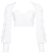 Load image into Gallery viewer, Alice in Wonderland Corseted Long Sleeve Top