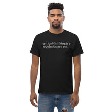 Load image into Gallery viewer, &quot;Critical thinking&quot; heavyweight tee