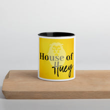 Load image into Gallery viewer, Signature House of Huey Mug with Color Inside