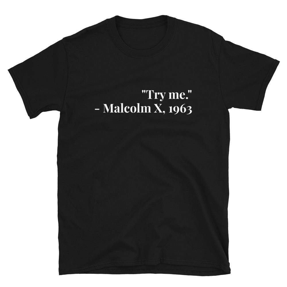 Short-Sleeve Unisex T-Shirt, Malcolm X