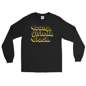 Unisex Long Sleeve Shirt - Young, Gifted & Black