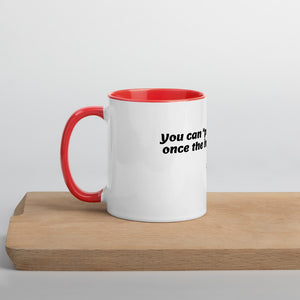 Invoice Mug with Color Inside