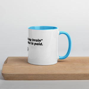 Invoice Mug with Color Inside