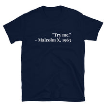 Load image into Gallery viewer, Short-Sleeve Unisex T-Shirt, Malcolm X