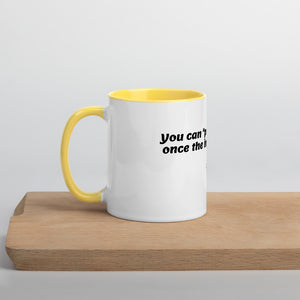 Invoice Mug with Color Inside